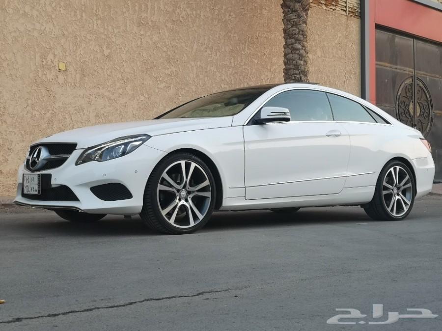 مرسيدس E200 كوبيه 2014 خليجي بطاقة جمركية