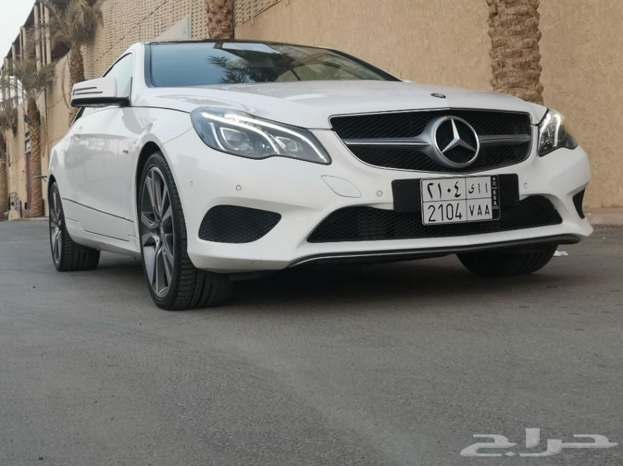 مرسيدس E200 كوبيه 2014 خليجي بطاقة جمركية