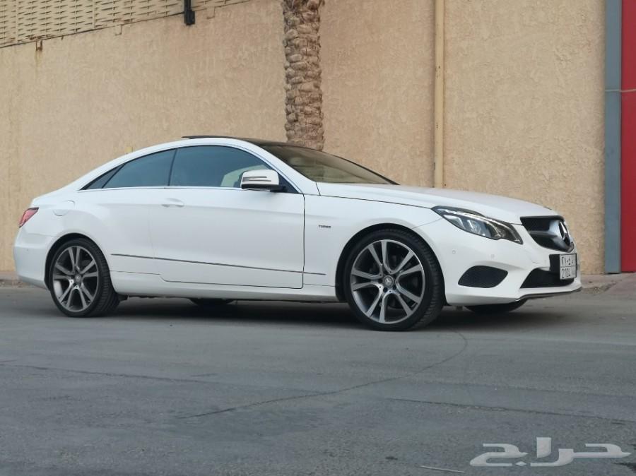 مرسيدس E200 كوبيه 2014 خليجي بطاقة جمركية
