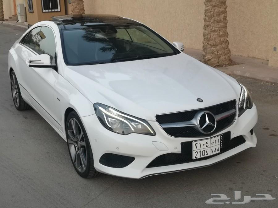 مرسيدس E200 كوبيه 2014 خليجي بطاقة جمركية