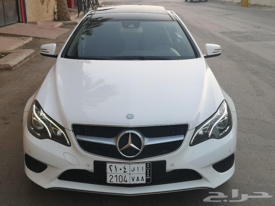 مرسيدس E200 كوبيه 2014 خليجي بطاقة جمركية