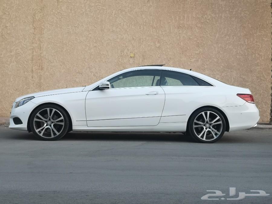 مرسيدس E200 كوبيه 2014 خليجي بطاقة جمركية