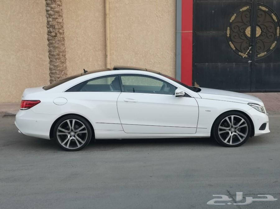 مرسيدس E200 كوبيه 2014 خليجي بطاقة جمركية