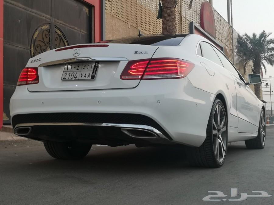 مرسيدس E200 كوبيه 2014 خليجي بطاقة جمركية