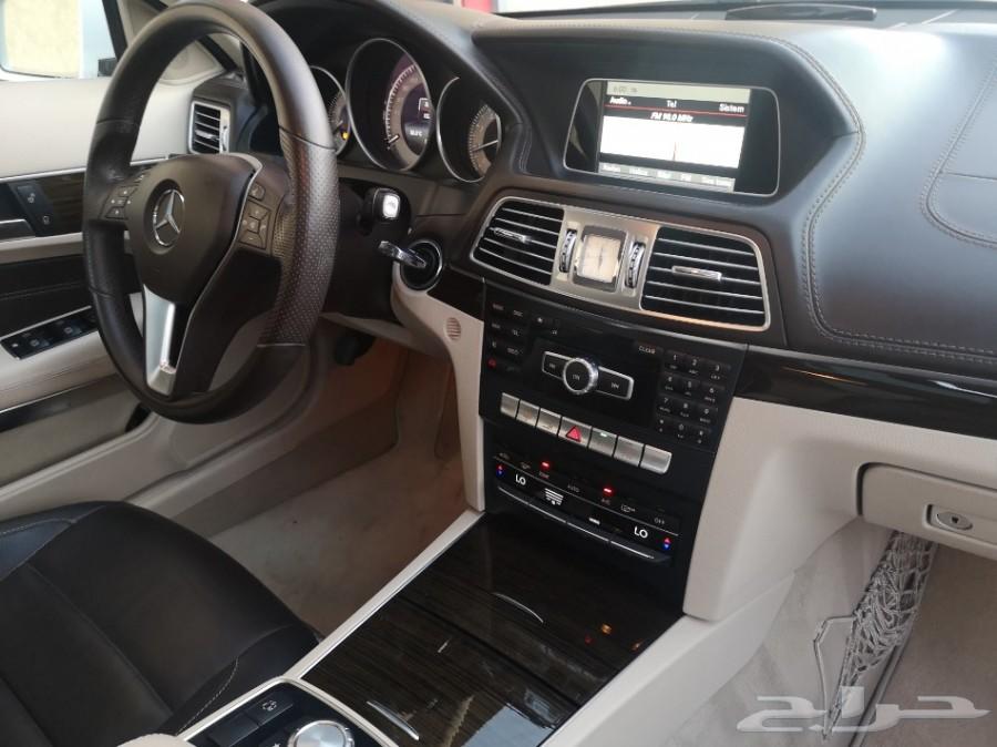 مرسيدس E200 كوبيه 2014 خليجي بطاقة جمركية