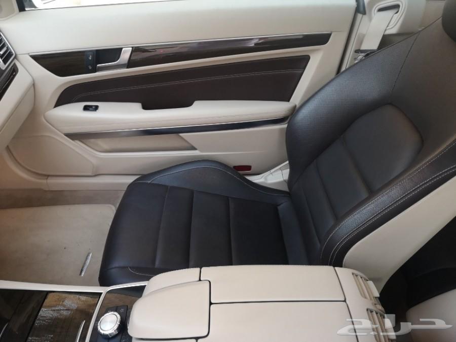 مرسيدس E200 كوبيه 2014 خليجي بطاقة جمركية