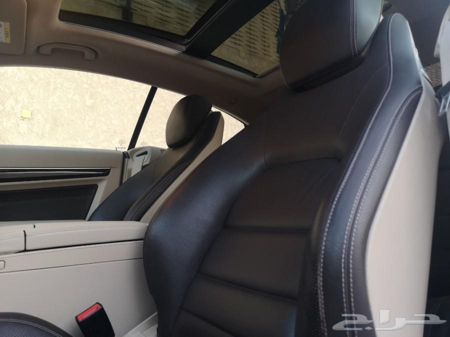 مرسيدس E200 كوبيه 2014 خليجي بطاقة جمركية