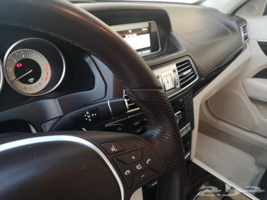 مرسيدس E200 كوبيه 2014 خليجي بطاقة جمركية