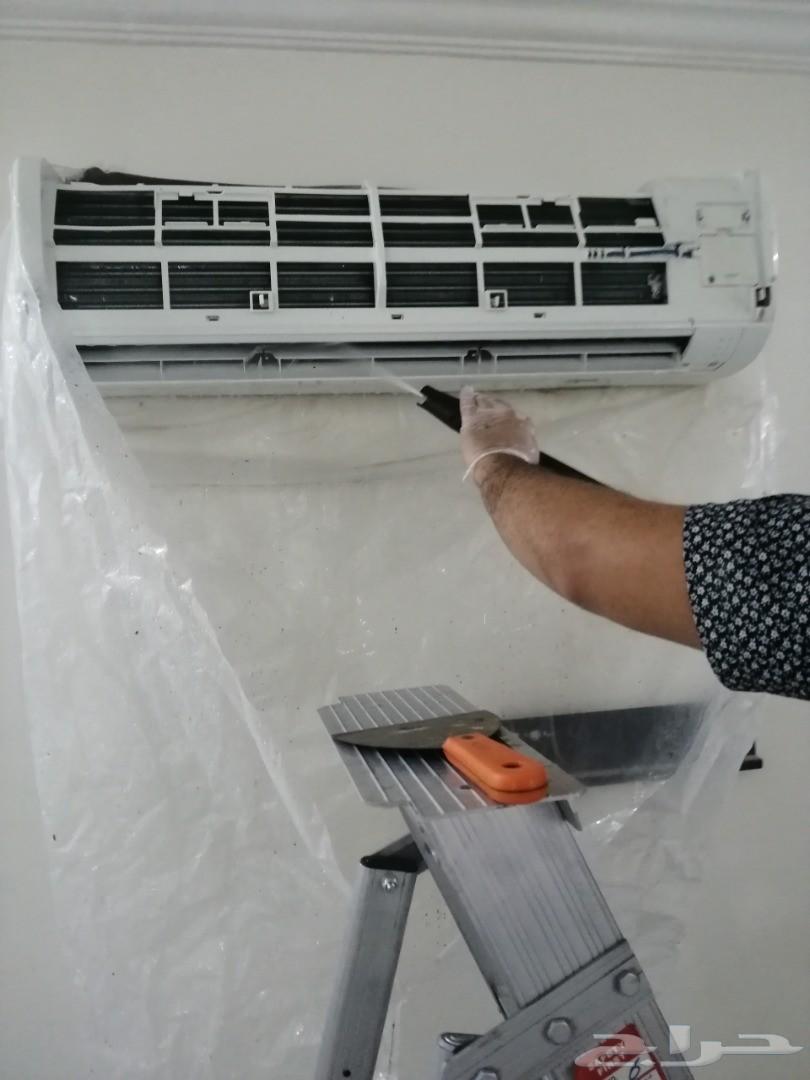 شركة تنظيف مكيفات اسبلت غسيل مكيفات وفريون