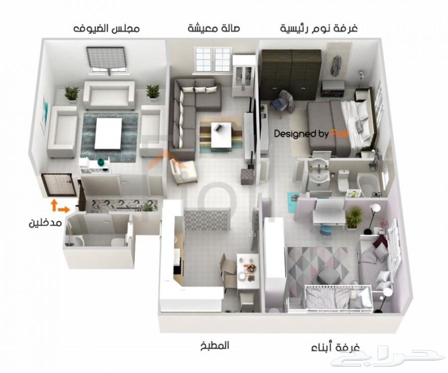 شقق جميلة بسعر اللقطة من 3 غرف