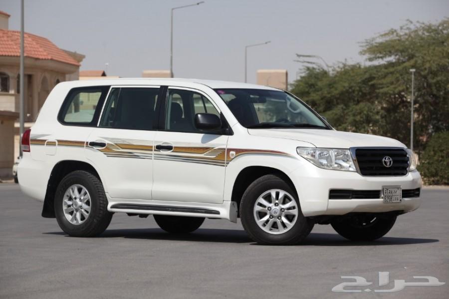 لاندكروزر جي 2009 ديزل ابيض