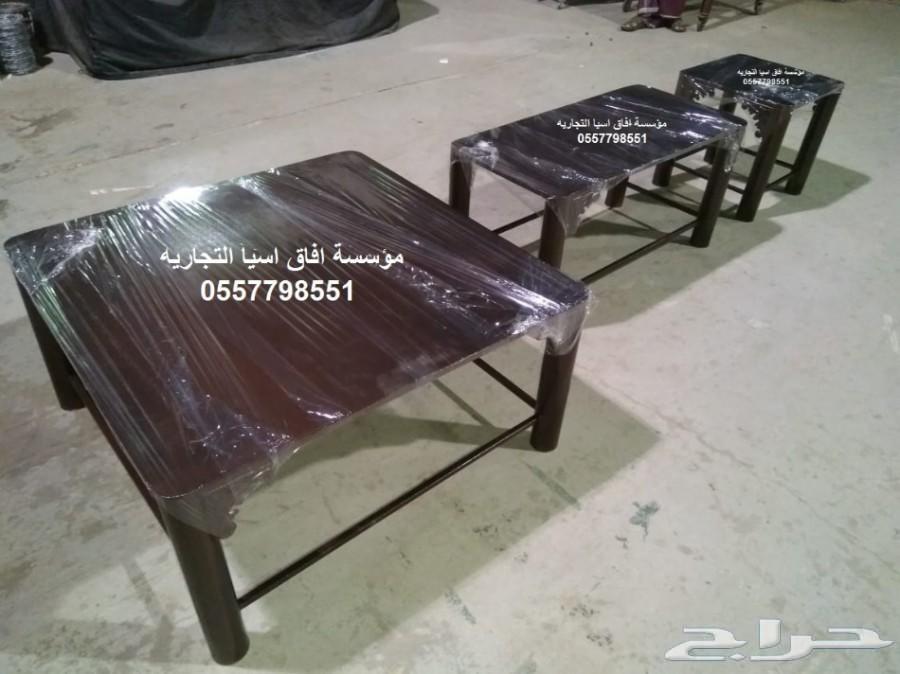 كراسي حديد