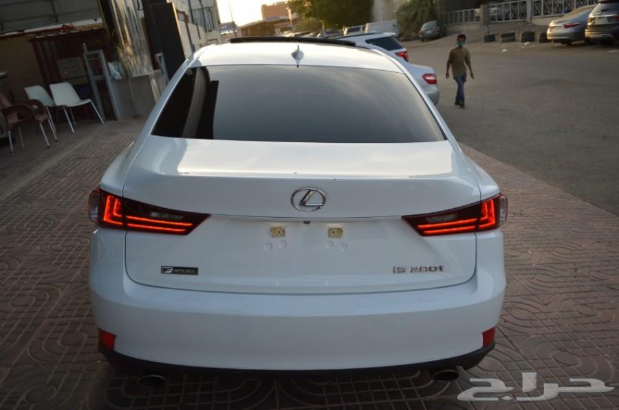 ليكزس IS 200 T F SPORT 2016 لؤلؤي( تم البيع )