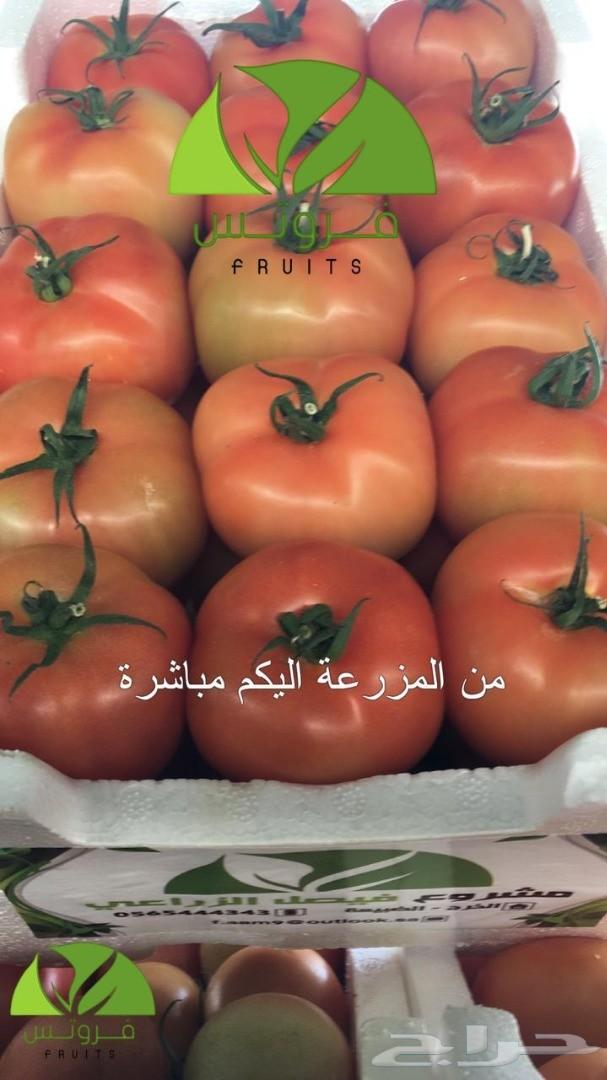 توريد خضار وفواكه جمله لجميع مناطق المملكة
