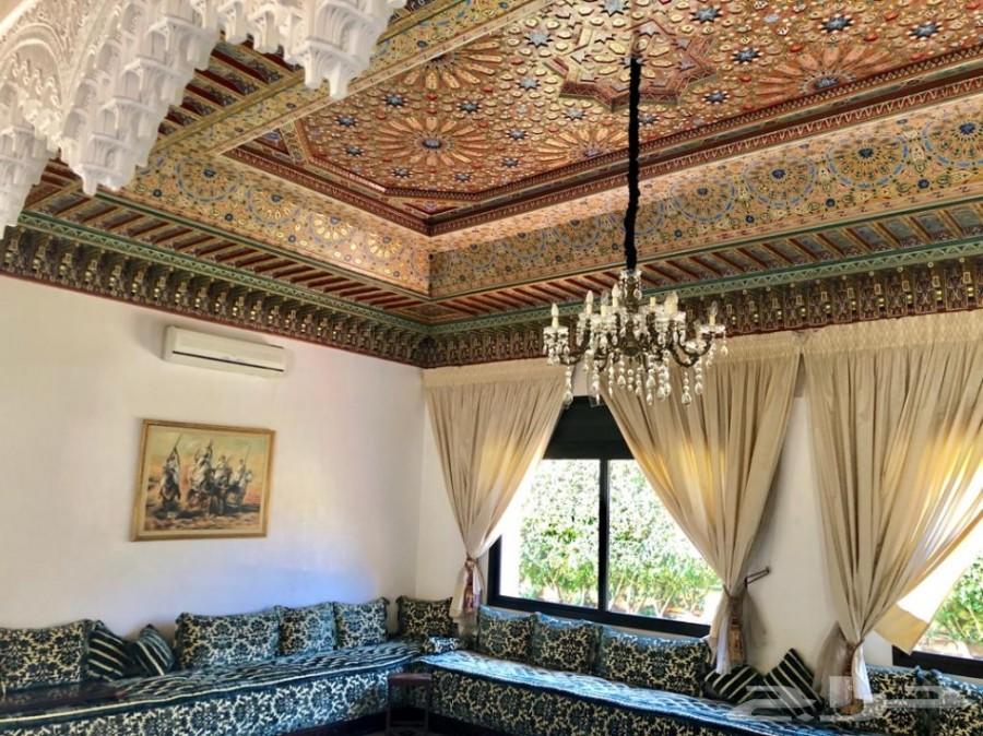 فيلا فخمة بالمغرب حي السفراء