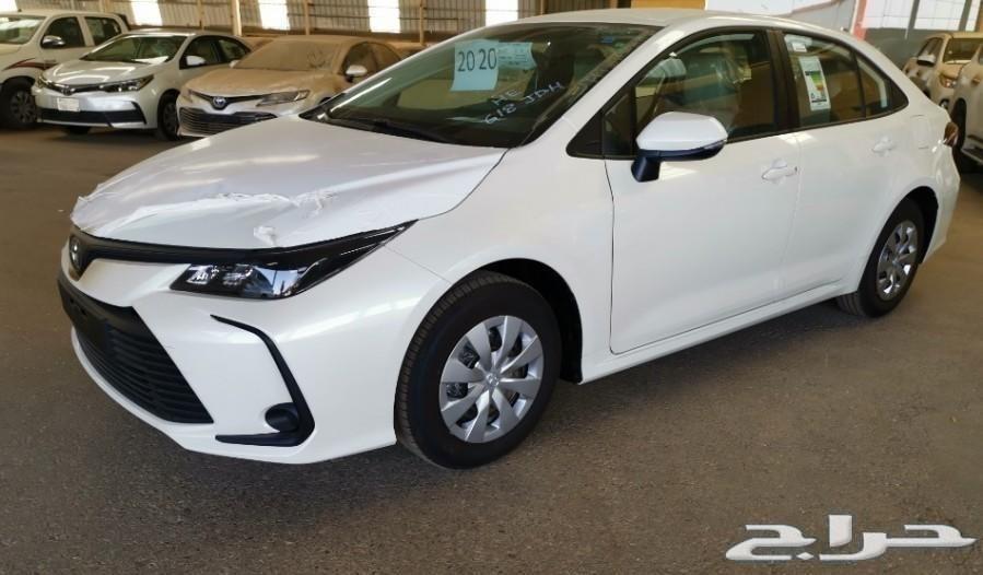 كورولا ستاندر 2020 قسط 940 ارباح 0 في المية