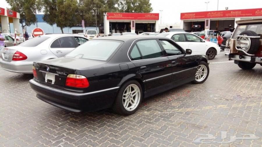للبيع بي ام دبليو 750 موديل 2000