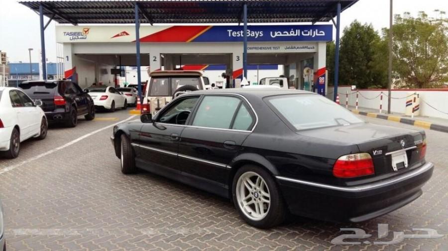 للبيع بي ام دبليو 750 موديل 2000