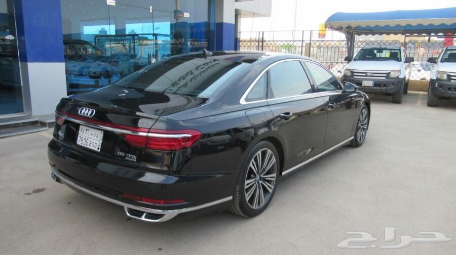 اودي A8L أسود 2018 شركة ذيب - الرياض