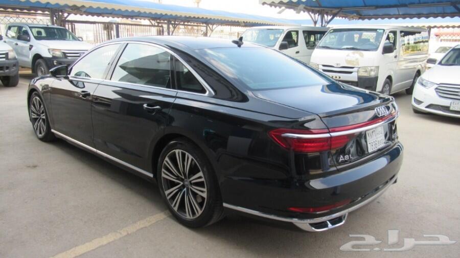 اودي A8L أسود 2018 شركة ذيب - الرياض