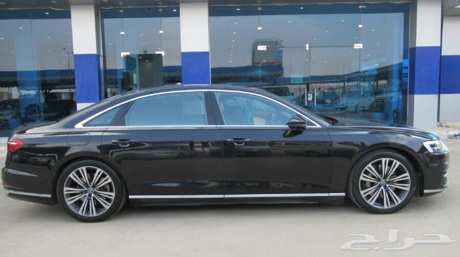 اودي A8L أسود 2018 شركة ذيب - الرياض