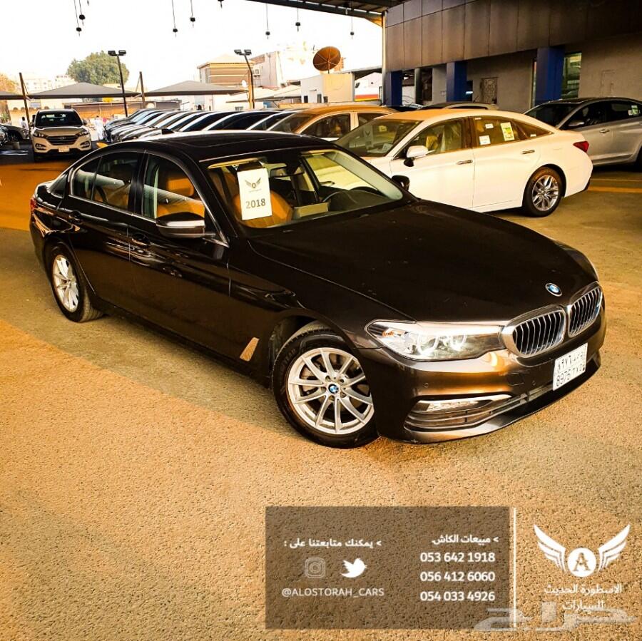 BMW 520i 2018 سعودي مستعمل نظيف