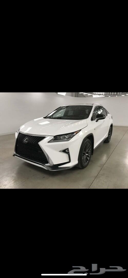 للبيع لكزس Rx350 اف سبورت موديل 2017