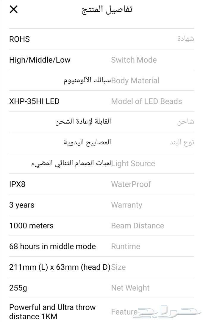 عرض خاص كشاف الثقة أكثر من 1 كم