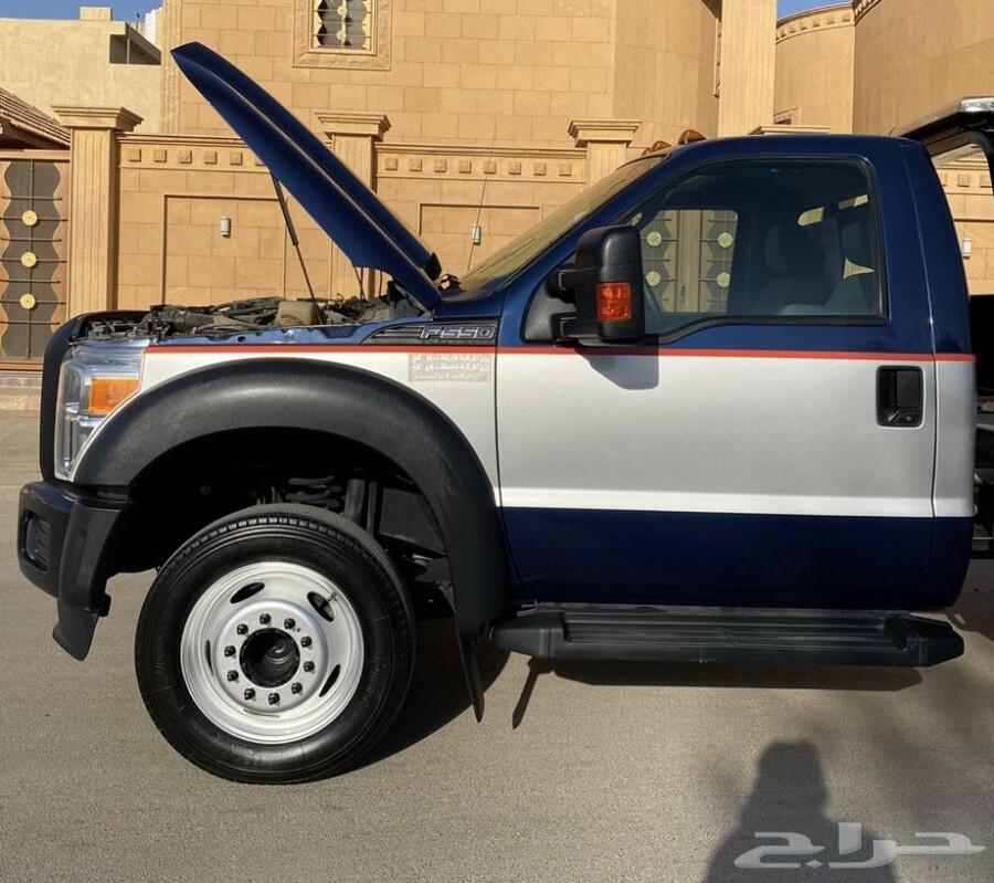 فورد f.550 هيدروليك ديزل خليجي العداد 657 ألف