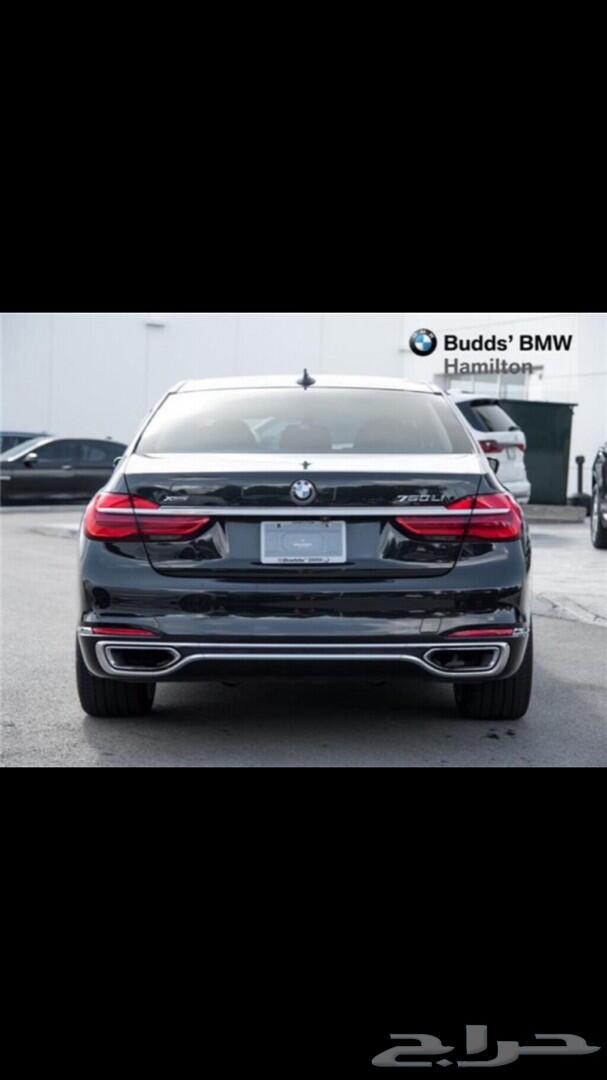بي ام 750 Li داخلية جملي 2017 ماشي 80 الف فقط