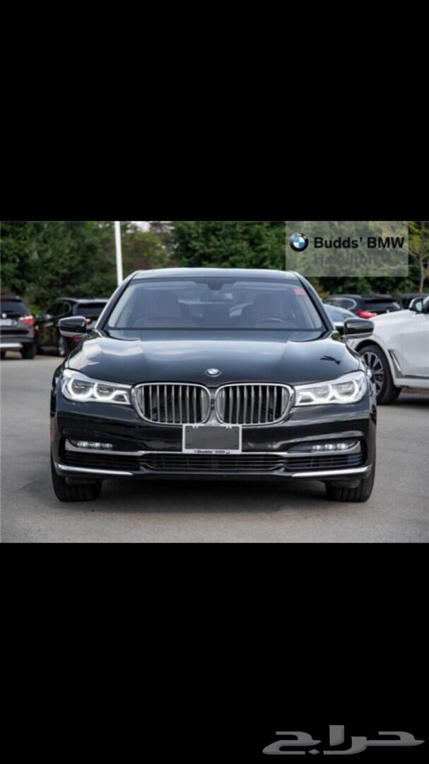 بي ام 750 Li داخلية جملي 2017 ماشي 80 الف فقط