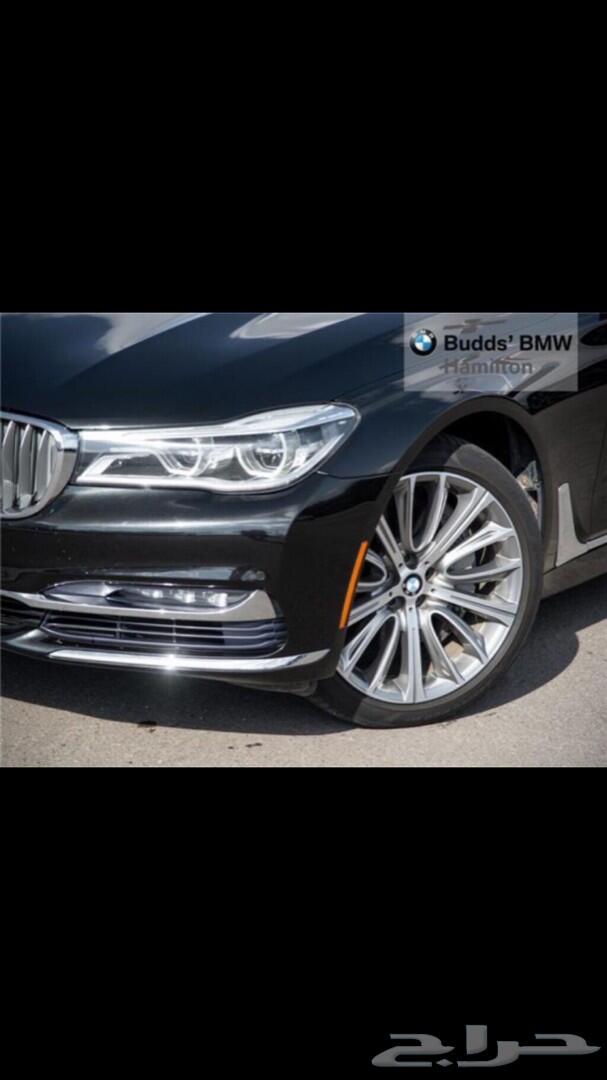 بي ام 750 Li داخلية جملي 2017 ماشي 80 الف فقط