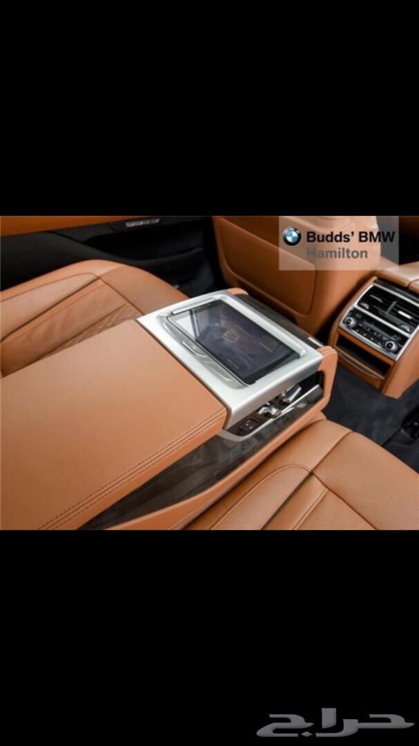 بي ام 750 Li داخلية جملي 2017 ماشي 80 الف فقط