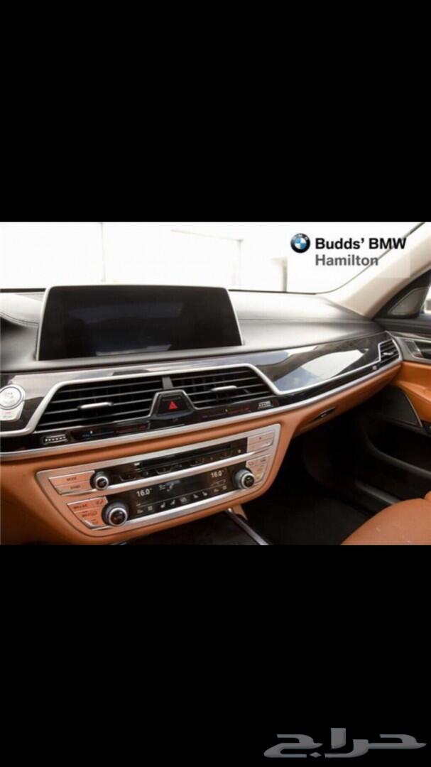 بي ام 750 Li داخلية جملي 2017 ماشي 80 الف فقط