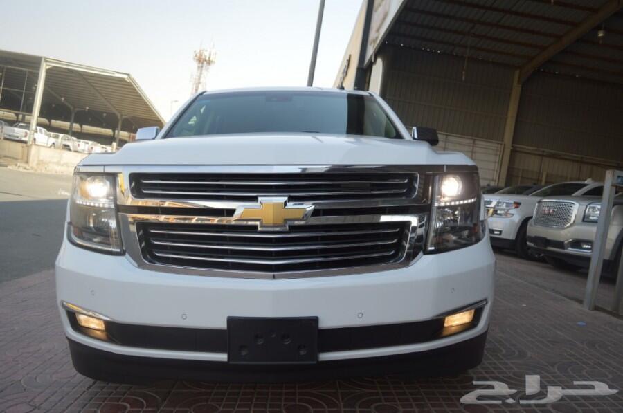 تاهو LTZ موديل 2015 لؤلؤي دبل فل الفل بطاقة