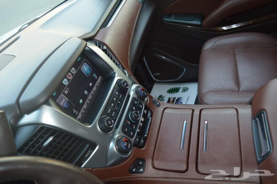 تاهو LTZ موديل 2015 لؤلؤي دبل فل الفل بطاقة