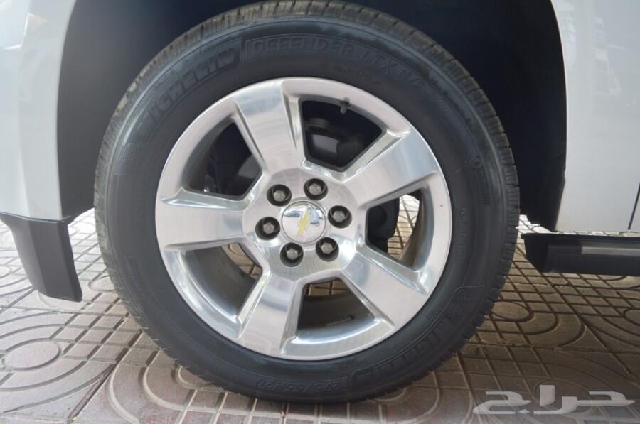 تاهو LTZ موديل 2015 لؤلؤي دبل فل الفل بطاقة