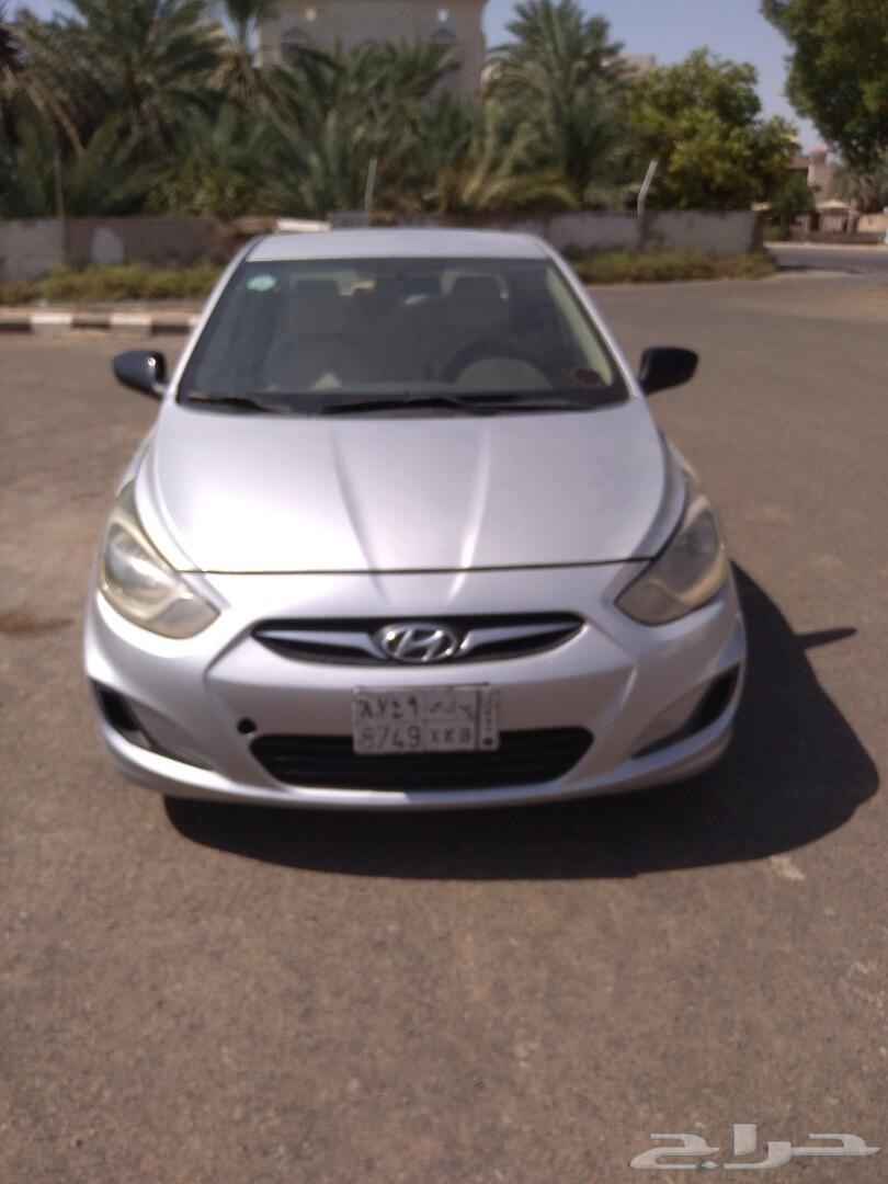 هيونداي اكسنت 2012 جير عادي