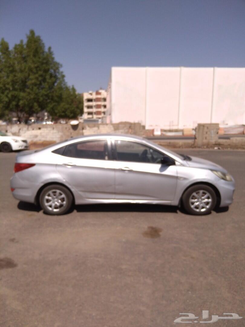 هيونداي اكسنت 2012 جير عادي