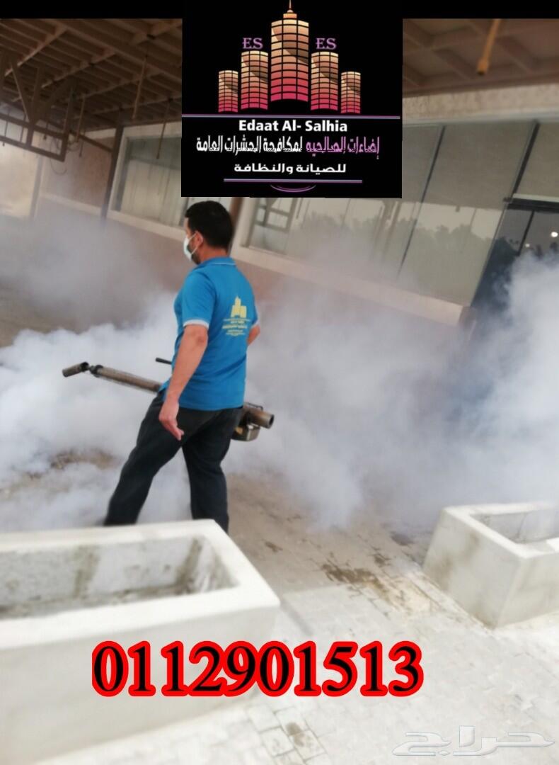 مكافحة جميع انواع الحشرات 0112901513