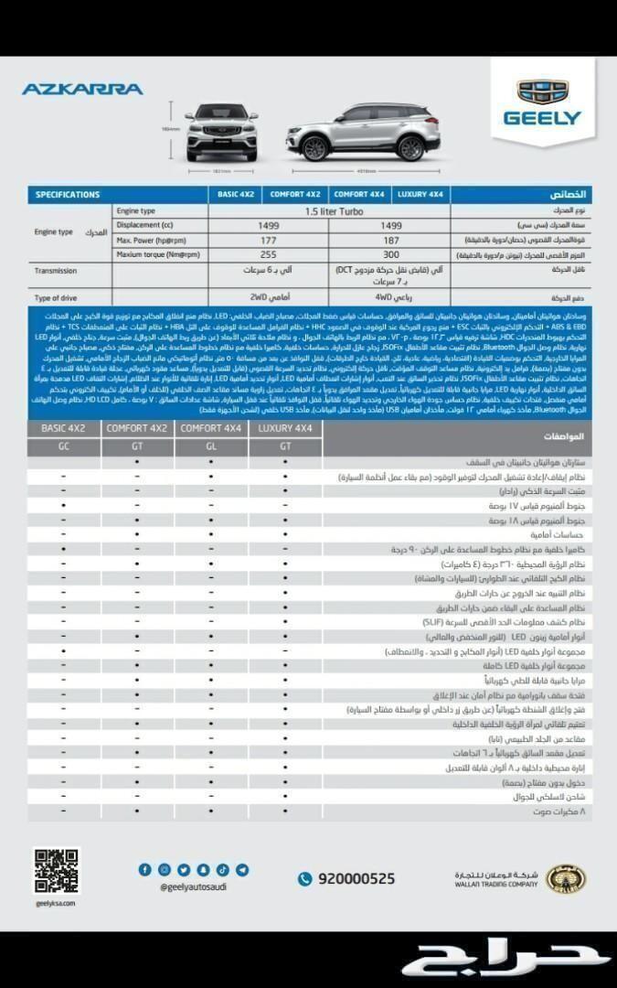 جيلي ازكارا 2021 يمكنك الإعتماد عليها