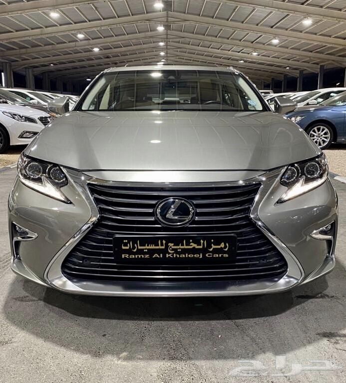 لكزس ES350 موديل 2016 رادار خليجي