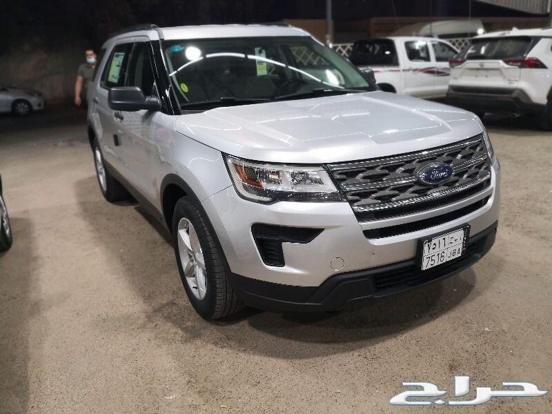 فورد اكسبلور 4WD فضي خليجى 2018 .