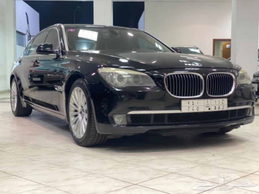 BMW740 فل كامل لون مميز 2010
