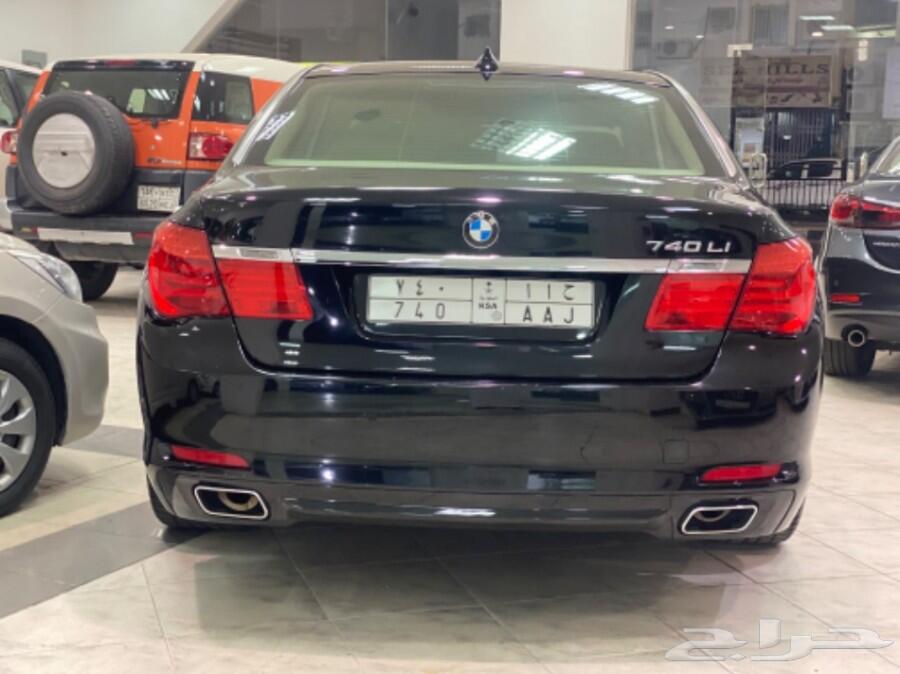 BMW740 فل كامل لون مميز 2010