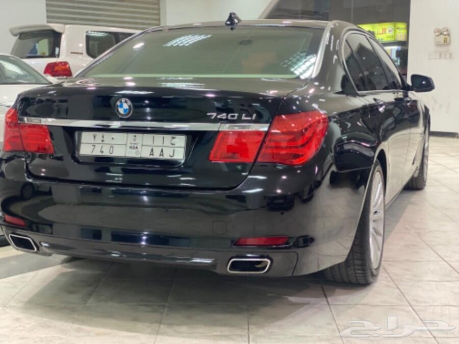 BMW740 فل كامل لون مميز 2010
