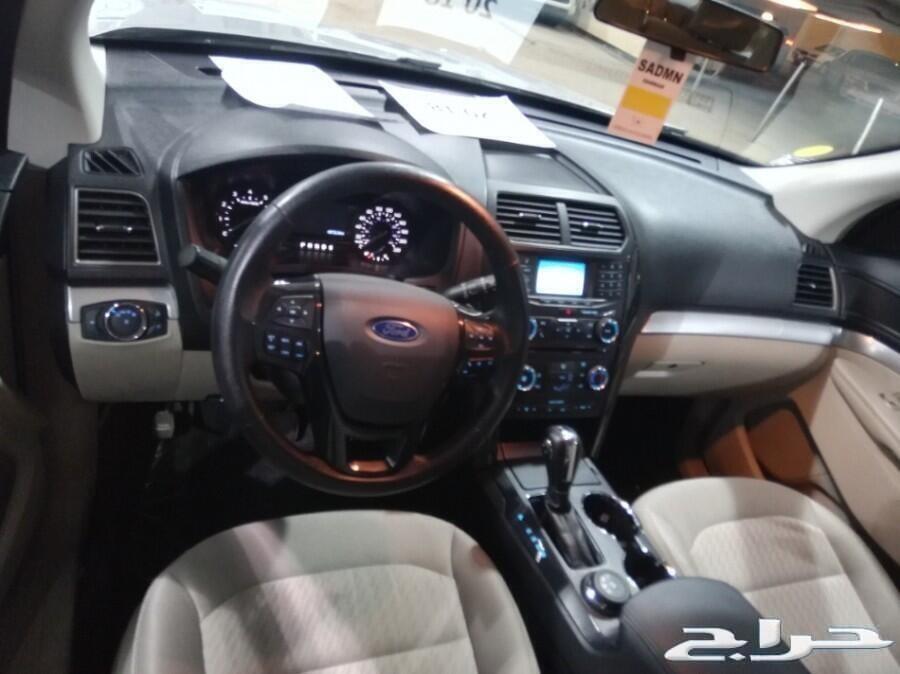 فورد اكسبلور 4WD فضي خليجى 2018 .