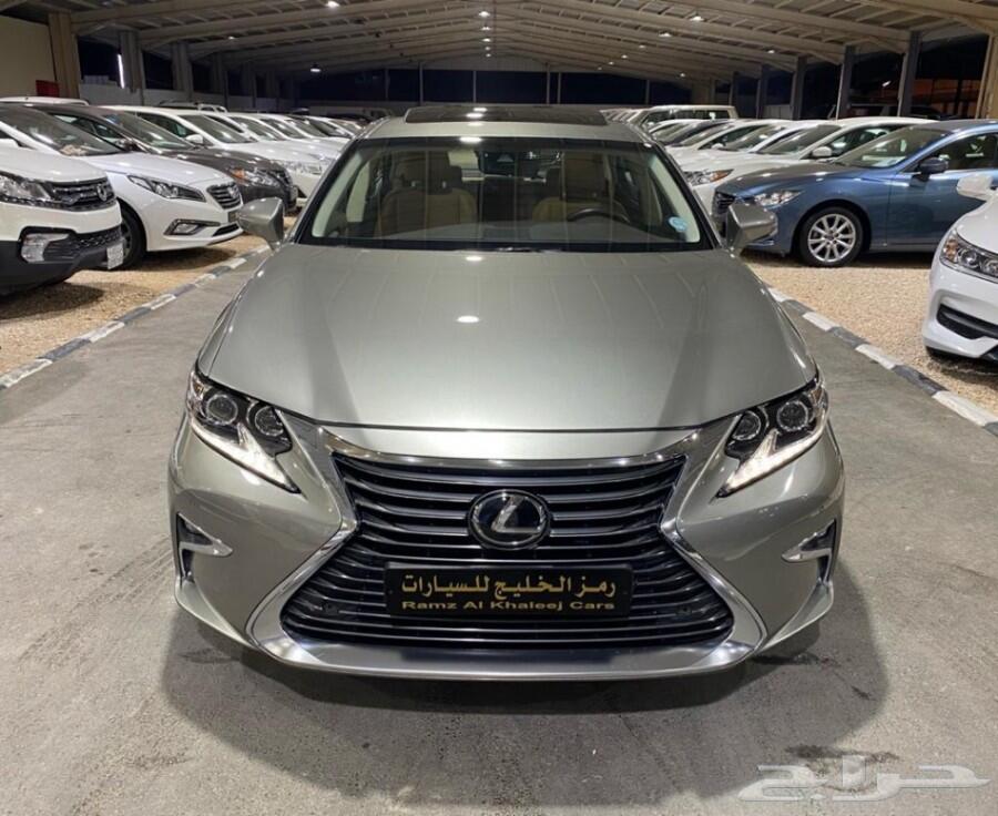 لكزس ES350 موديل 2016 رادار خليجي