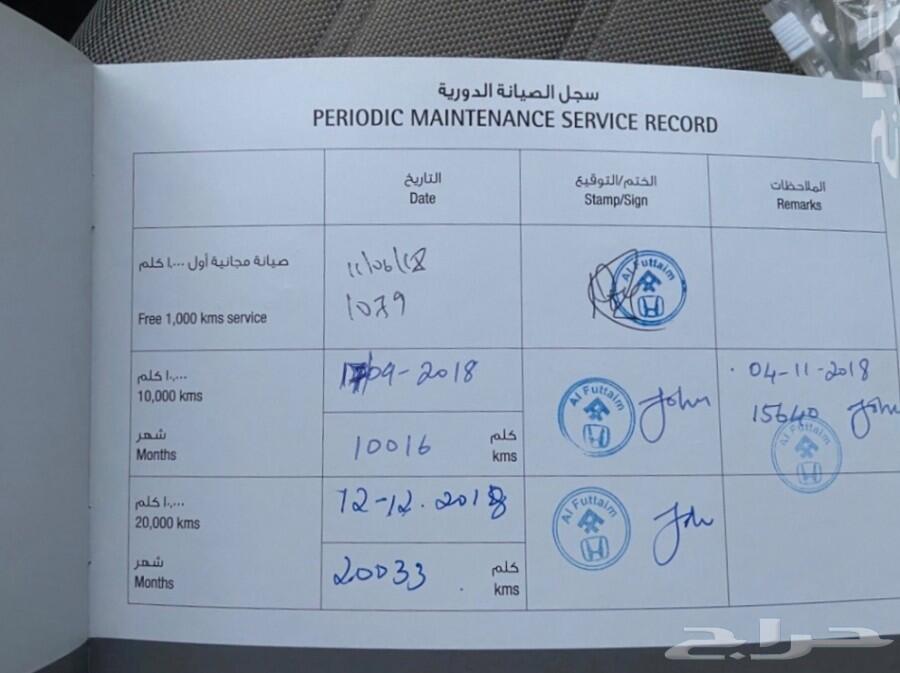 هوندا CRV 2018 خليجي نظيف جدا (( تم البيع ))