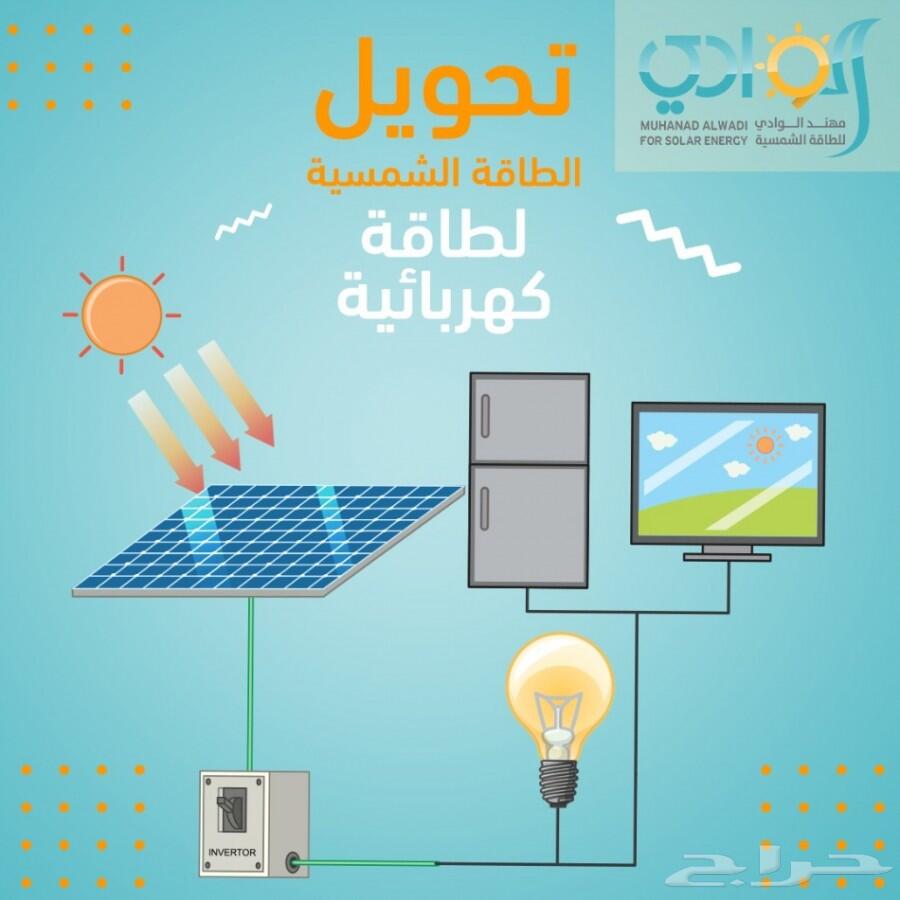 الطاقة الشمسية تلفزيونات وكاميرات ومولدات
